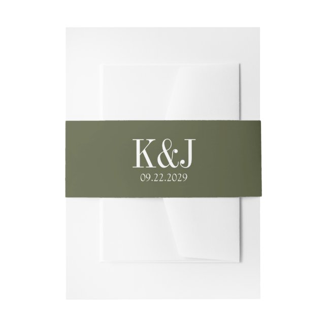 Offroad Canyon Couple Wedding Einladungsbanderole (Vorderseite Beispiel)