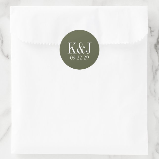Offroad Canyon Couple Wedding Runder Aufkleber (Tasche)