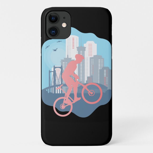 Offroad-Fahrrad, Urban, Lifestyle & City Case-Mate iPhone Hülle (Rückseite)