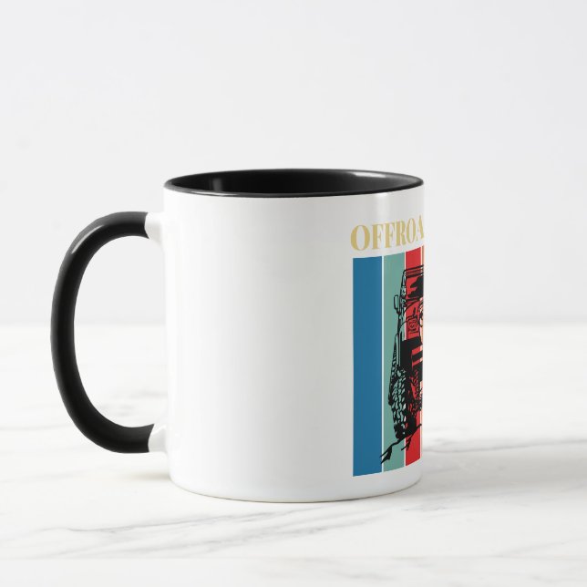 Offroad ist mein Leben Tasse (Links)