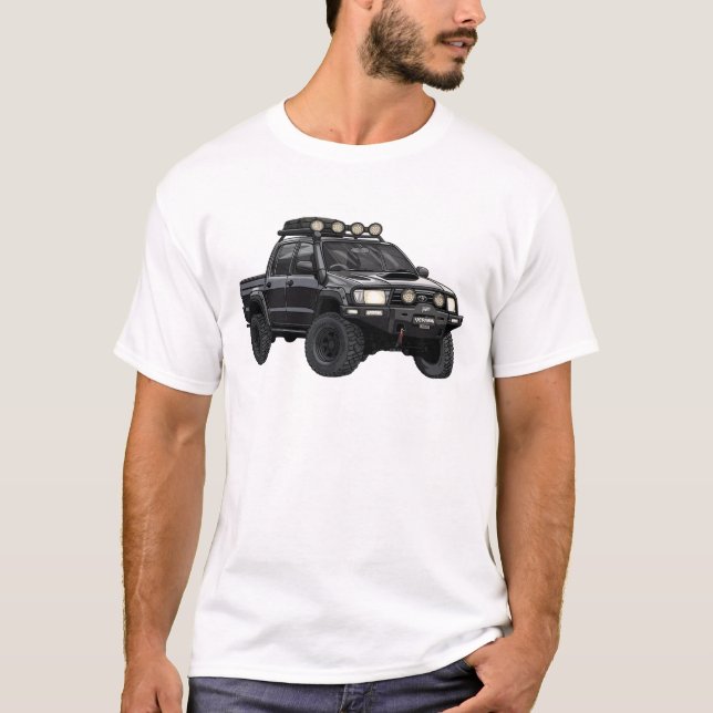Offroad Toyota Hilux T-Shirt (Vorderseite)