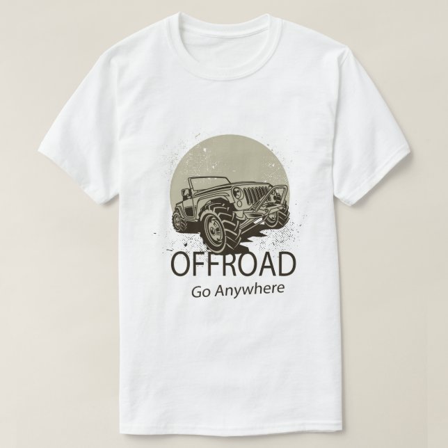 Offroad überall T-Shirt (Design vorne)