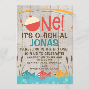 Ofishal One First Birthday Invitation