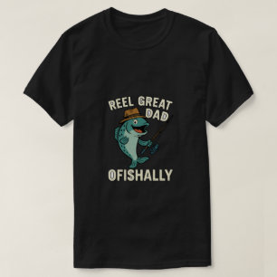 Ofishally Best Father's Day Gift for Fisherman Vat T-Shirt