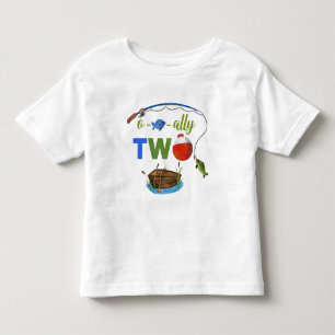 Ofishally ZWEI Baby T - Shirt O-Fisch-Verbündeter