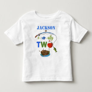 Ofishally ZWEI Baby T - Shirt O-Fisch-Verbündeter