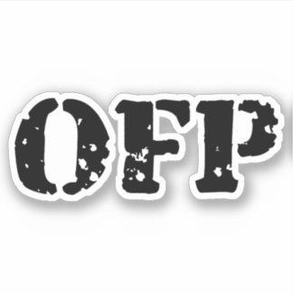 OFP AUFKLEBER