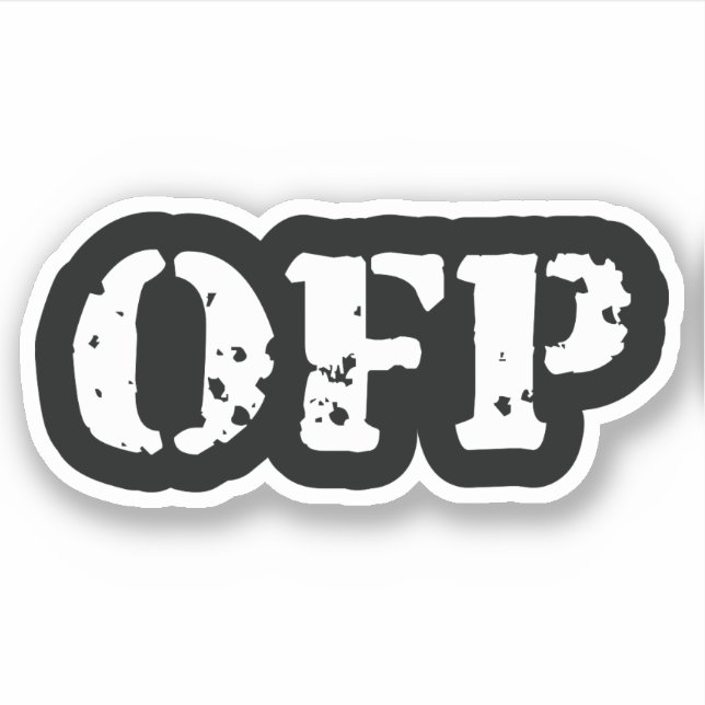 OFP AUFKLEBER (Vorderseite)