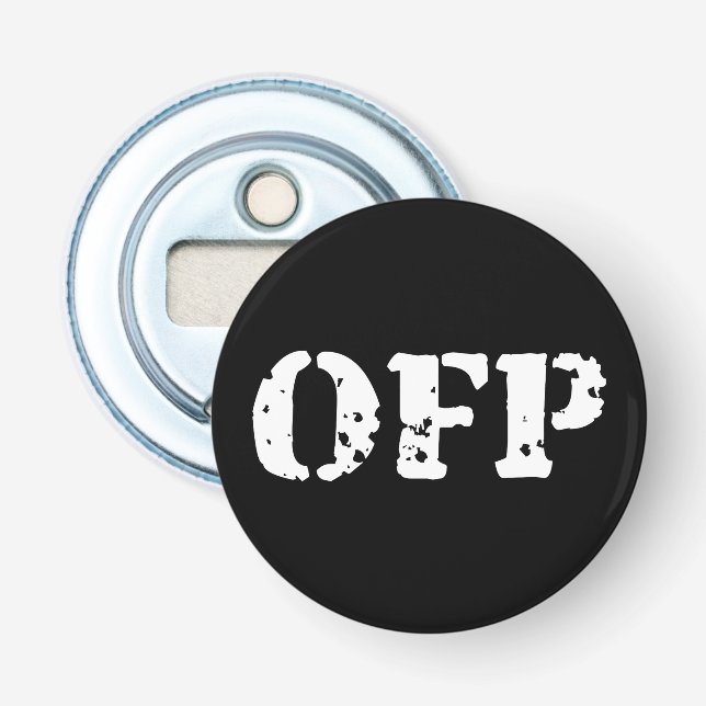 OFP FLASCHENÖFFNER (Vorderseite)
