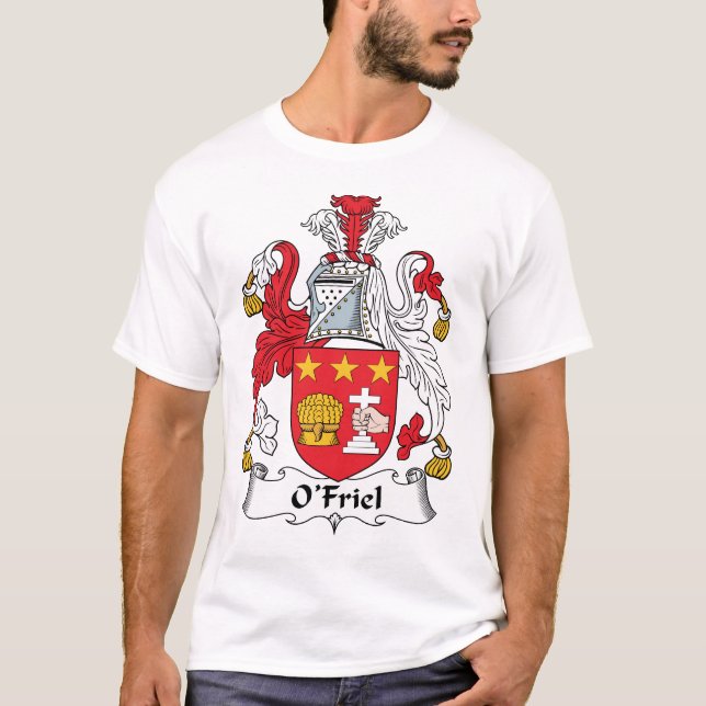O'Friel Familienwappen T-Shirt (Vorderseite)