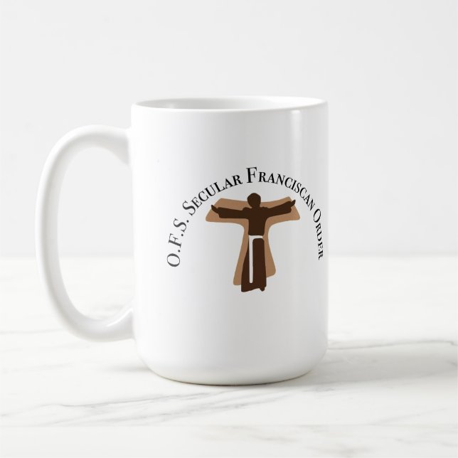 OFS-Säkularfranziskaner-Tasse Kaffeetasse (Links)