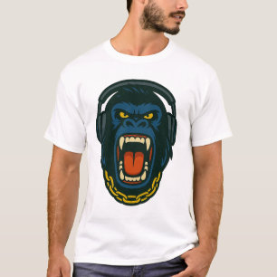 OG Beats – Der Kopfhörer-Gorilla T-Shirt