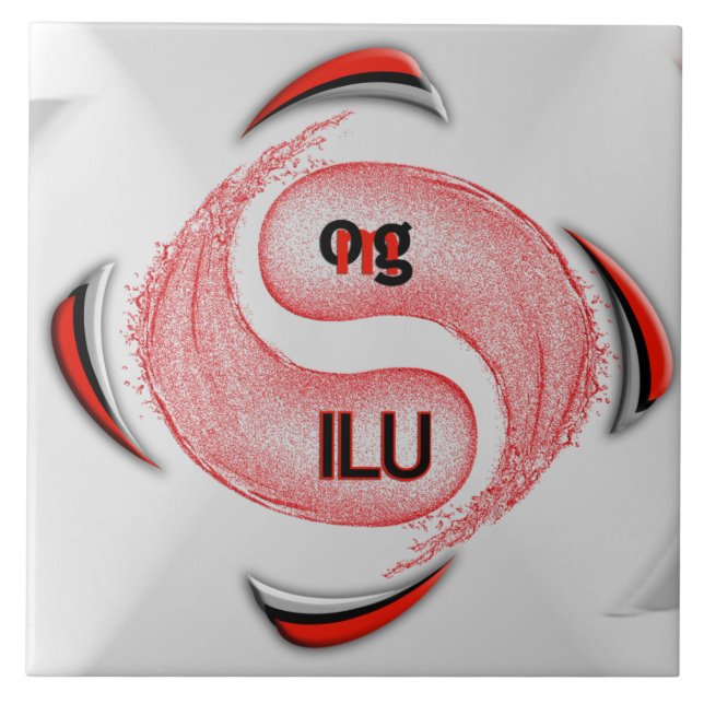 OG! ilu Fliese (Vorderseite)