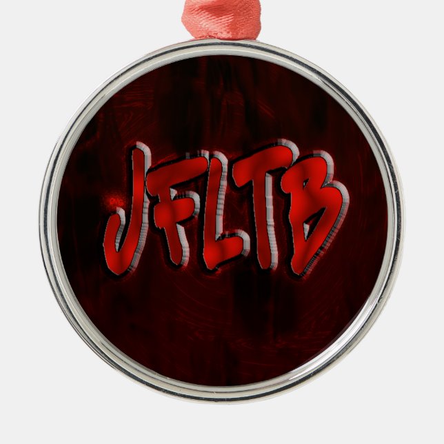 OG! Jfltb Ornament Aus Metall (Vorne)