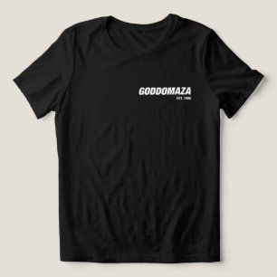 OG M.OMOKO FARBSCHWARZE RÜCKSEITE Tri-Blend SHIRT