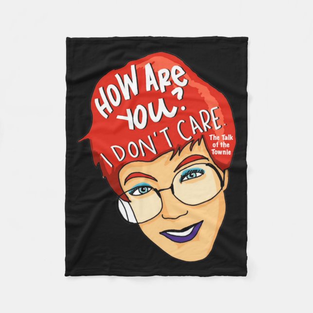 Og Pammy  Fleecedecke (Vorderseite)