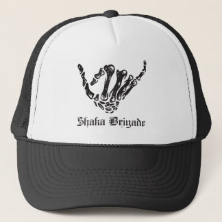OG Skeleton Shaka - Fernlastfahrer-Hut Truckerkappe