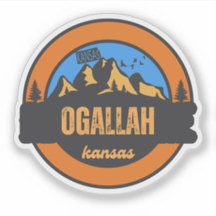 Ogallah, Kansas Aufkleber