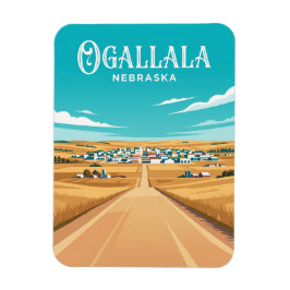 Ogallala USA Magnet
