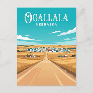 Ogallala USA Postkarte
