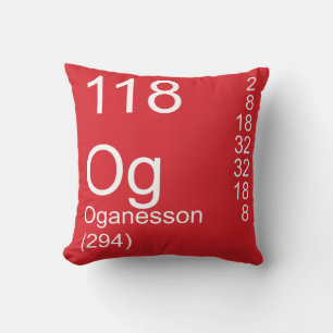 Oganesson Kissen