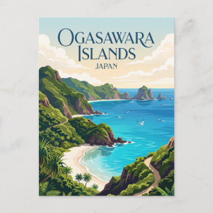 Ogasawara-Inseln Japan Postkarte