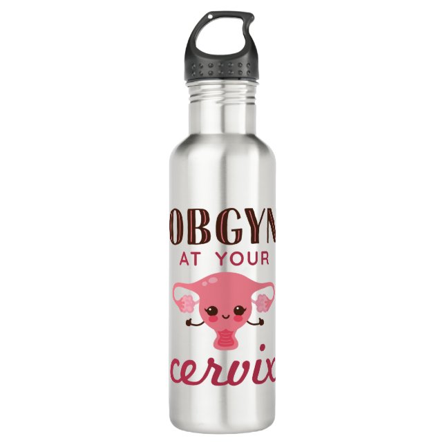 OGBYN bei Ihnen Edelstahlflasche (Vorderseite)