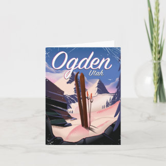 Ogden, Utah-Skiplakat