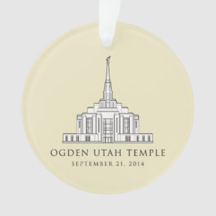 Ogden Utah Tempel. Sept. 21, 2014. Verzierung Ornament