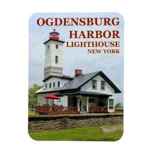 Ogdensburg Harbour Lighthouse, New York Magnet