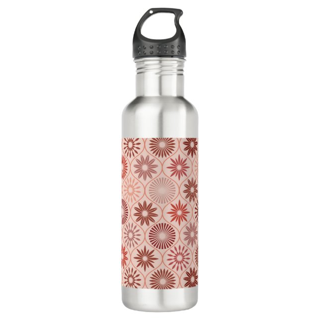 Ogee Boho Blume Edelstahlflasche (Vorderseite)