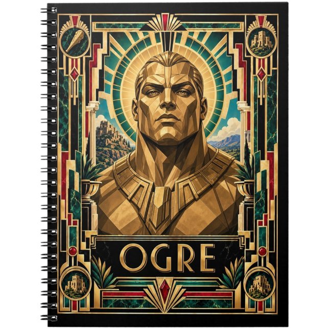 Oger, Art Deco Mythisch Notizblock (Von Creator hochgeladen)