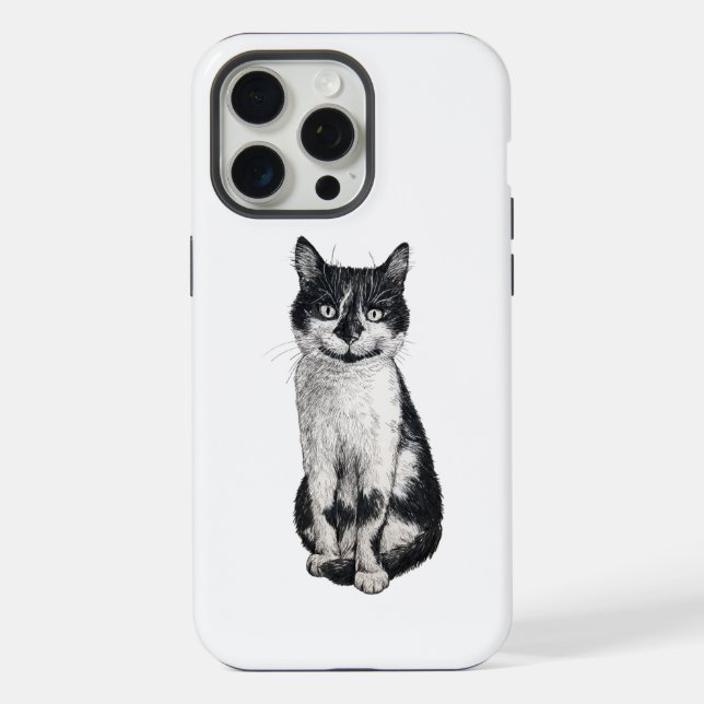 Ogie die Katze iPhone 15 Pro Max Hülle (Rückseite)