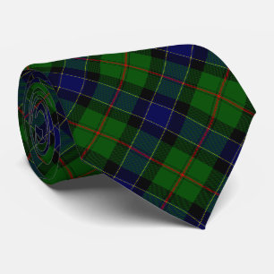 Ogilvie Tartan Blau kariert Krawatte
