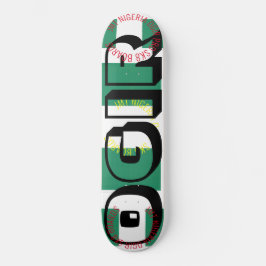 OGIR JMT NIGERIA 8 1/4" Skateboarddecke Skateboard