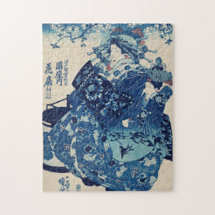 Ogiya uchi Hanaogi von Utagawa Kuniyoshi