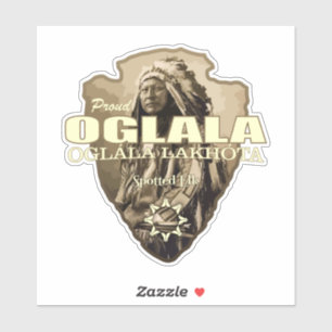 Oglala Lakota (arrowhead) Aufkleber