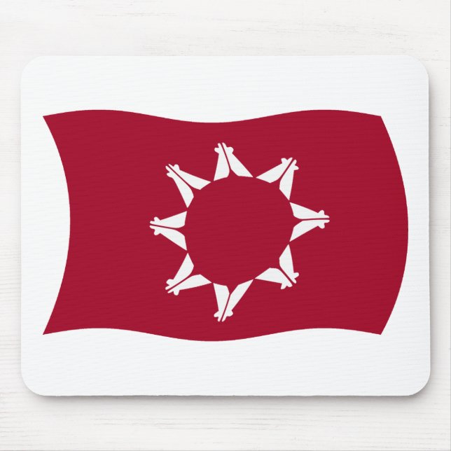Oglala Lakota Flag Mousepad (Vorne)