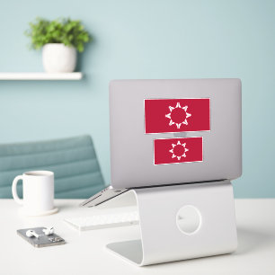 Oglala Lakota Sioux Flag Aufkleber