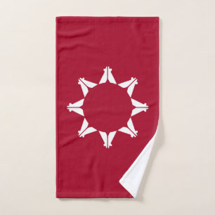 Oglala Lakota Sioux Flag Handtuch
