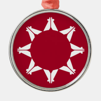 Oglala Lakota Sioux Flag Ornament Aus Metall