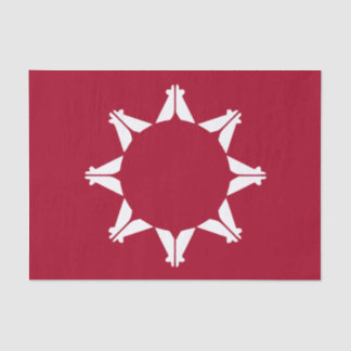 Oglala Lakota Sioux Flag Seidenpapier