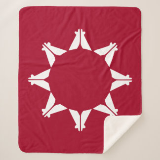 Oglala Lakota Sioux Flag Sherpadecke