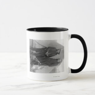 Oglala Leiter "rote Wolke" und "amerikanisches Tasse
