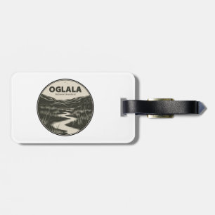 Oglala National Grassland Nebraska Stream Gepäckanhänger