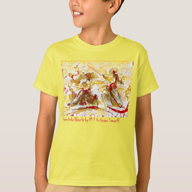 Ogonshoku Ikkiuchi - Artist - NFT Artisans SamurAI T-Shirt (Vorderseite)