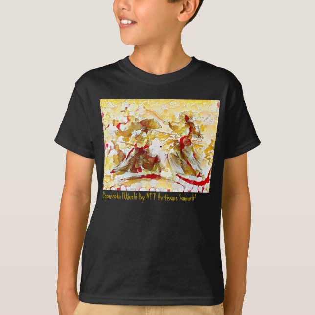 Ogonshoku Ikkiuchi - Artist - NFT Artisans SamurAI T-Shirt (Vorderseite)