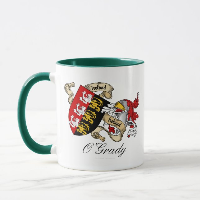O'Grady Wappen Tasse (Links)