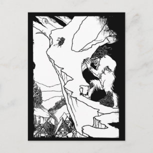 Ogre (Landslip Ogre) Postkarte