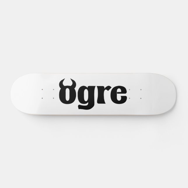 Ogre Skateboard (Horizontal)